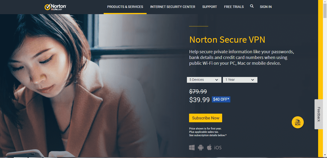 Norton Secure VPN 